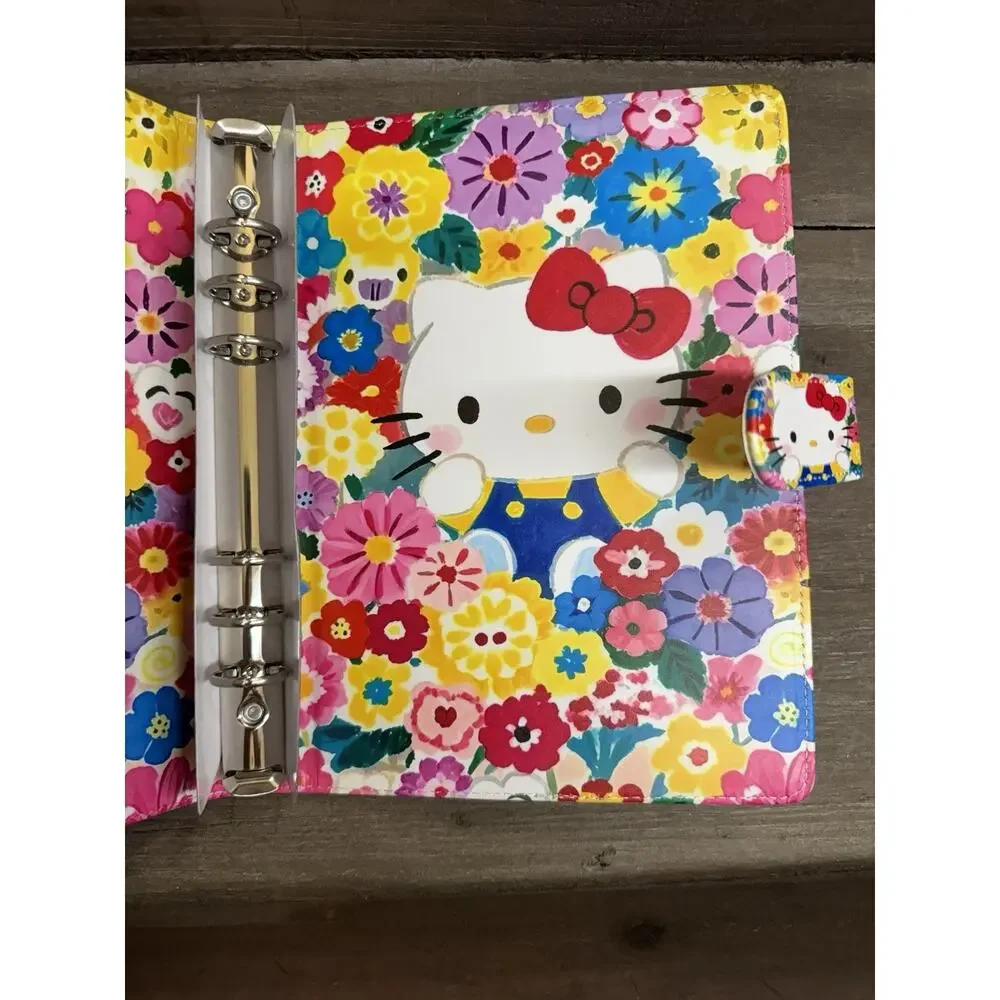 Hello Kitty A5 Binder with matching printed paper